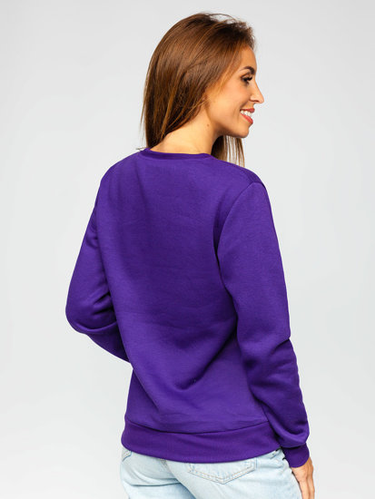 Women's Sweatshirt Violet Bolf W01