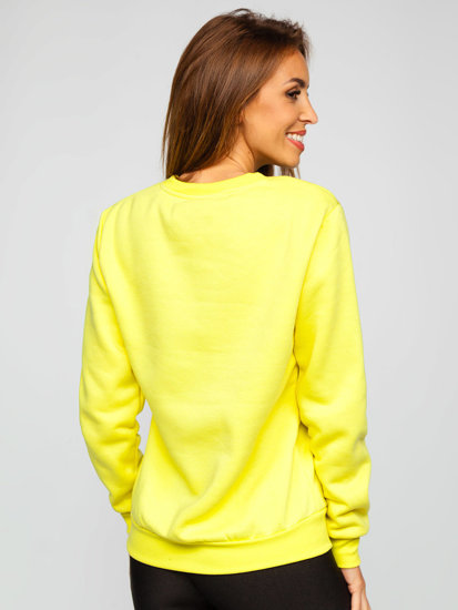 Women’s Sweatshirt Yellow Bolf W01A