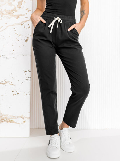 Women’s Textile Pants Black Bolf W7831