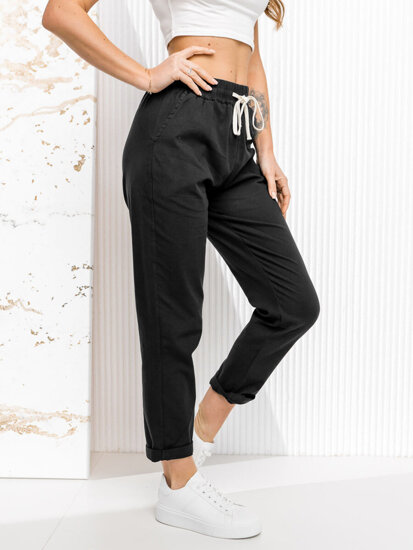 Women’s Textile Pants Black Bolf W7832