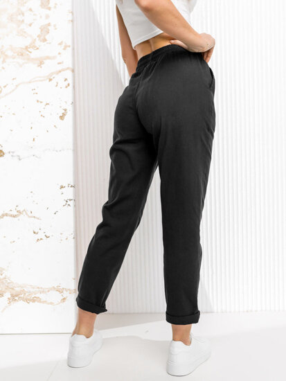 Women’s Textile Pants Black Bolf W7832