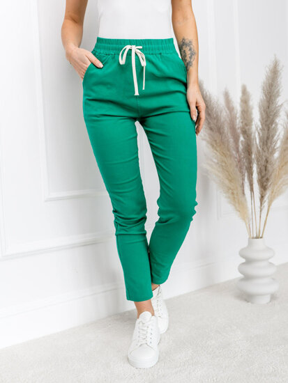 Women’s Textile Pants Green Bolf W7831