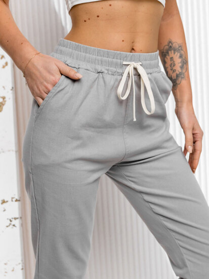 Women’s Textile Pants Grey Bolf W7832