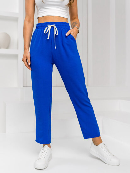 Women’s Textile Pants Royal Blue Bolf W7920