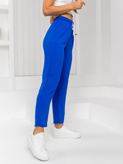 Women’s Textile Pants Royal Blue Bolf W7920