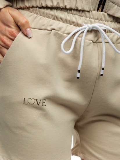 Women's Tracksuit Beige Bolf 2062