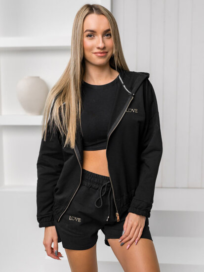 Women's Tracksuit Black Bolf 2062