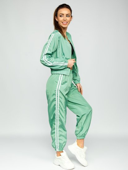 Women's Tracksuit Set Green Bolf XU2130