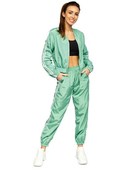 Women's Tracksuit Set Green Bolf XU2130