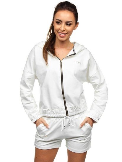 Women's Tracksuit White Bolf 2062