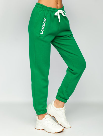 Women's Warm 2-Piece Tracksuit Green Bolf VP09