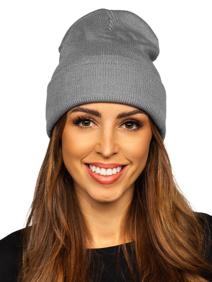 Women's Warm Winter Beanie Grey YW09004