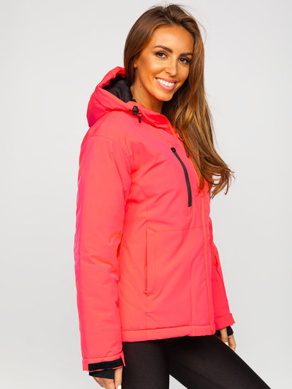 Women's Winer Down Jacket Pink-Neon Bolf HH012A