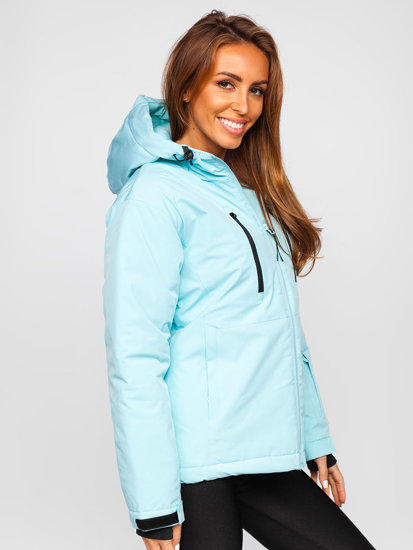 Women's Winer Down Jacket Sky Blue Bolf HH012A