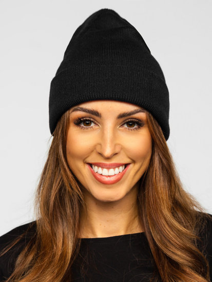 Women's Winter Beanie Black YW09004