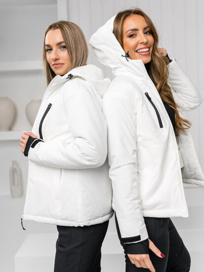 Women's Winter Jacket White Bolf HH012B