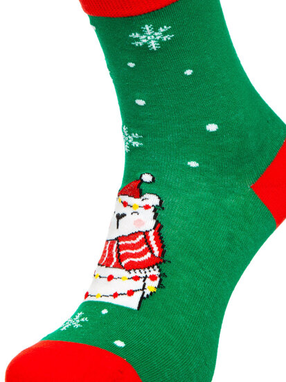 Women's X-mas Socks Multicolour-1 Bolf M798-4P 4 PACK