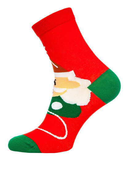 Women's X-mas Socks Multicolour-1 Bolf M798-4P 4 PACK