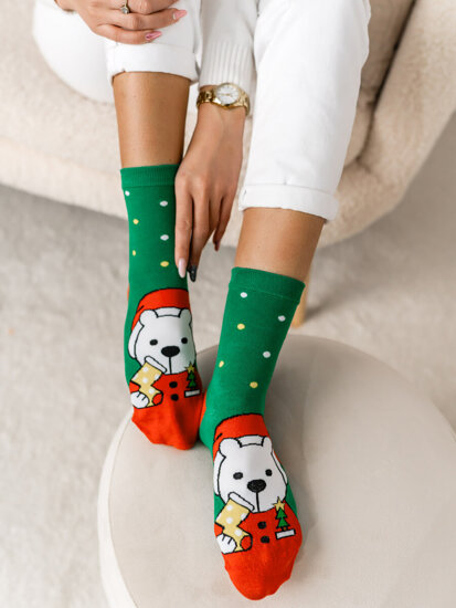 Women's X-mas Socks Multicolour-2 Bolf M798-7P-1 7 PACK