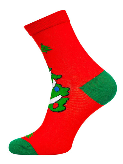 Women's X-mas Socks Multicolour Bolf M7-4P 4 PACK