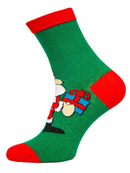 Women's X-mas Socks Multicolour Bolf M798-4P 4 PACK