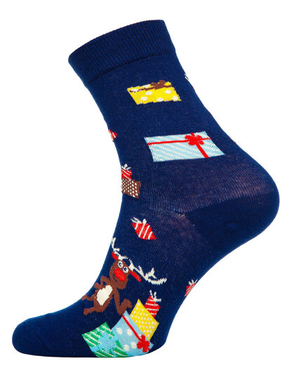 Women's X-mas Socks Multicolour Bolf MCHD1-4P 4 PACK