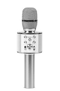 Karaoke Microphone Bluetooth Silver BK3