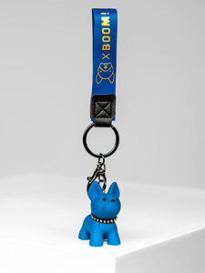 Key Fob Doggy Navy Blue Bolf TT8024