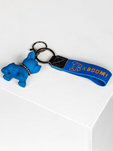 Key Fob Doggy Navy Blue Bolf TT8024