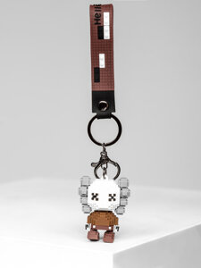 Key Fob Pixel Brown Bolf TT403-2