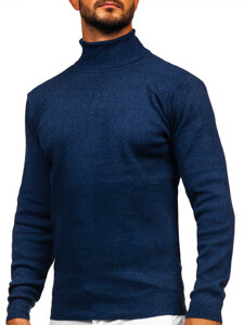 Men's Basic Polo Neck Sweater Inky Bolf S8515