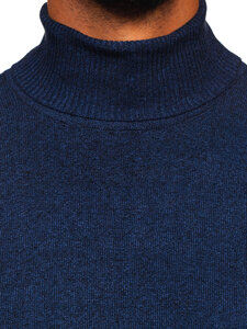 Men's Basic Polo Neck Sweater Inky Bolf S8515