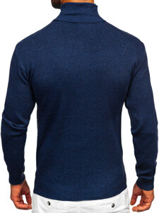 Men's Basic Polo Neck Sweater Inky Bolf S8515