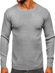 Men's Basic Sweater Grey Bolf S8506