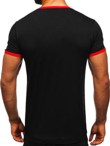 Men's Basic T-shirt Black Bolf 8T83