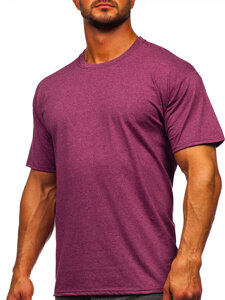 Men's Basic T-shirt Claret Bolf B10