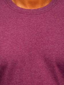 Men's Basic T-shirt Claret Bolf B10