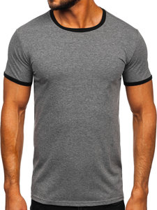 Men's Basic T-shirt Graphite Bolf 8T83