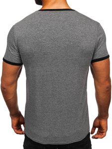 Men's Basic T-shirt Graphite Bolf 8T83