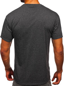 Men's Basic T-shirt Graphite Bolf B10