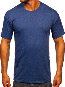 Men's Basic T-shirt Navy Blue Bolf B10