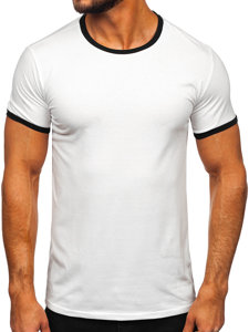 Men's Basic T-shirt White Bolf 8T83