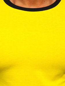 Men's Basic T-shirt Yellow Bolf 8T83