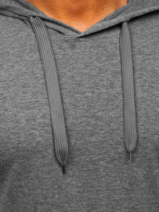 Men's Basic T-shirt with Hood Graphite Bolf 8T89