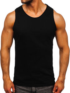 Men's Basic Tank Top Black Bolf 1205