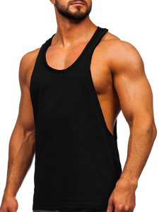 Men's Basic Tank Top Black Bolf 1245