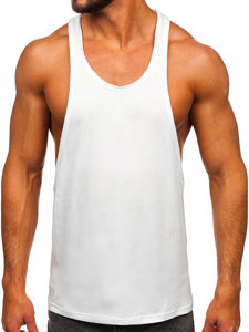 Men's Basic Tank Top White Bolf 1245