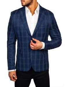 Men's Blazer Navy Blue Bolf 1666