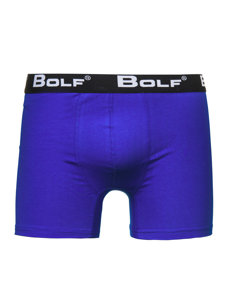 Men's Boxer Shorts Cobalt Bolf 0953-2P 2 PACK