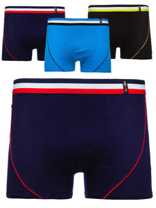 Men's Boxer Shorts Multicolour Bolf 1BE682V-3P 3 PACK